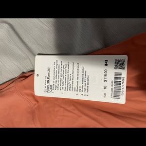 NWT Lululemon High Rise Align Size 10 25”